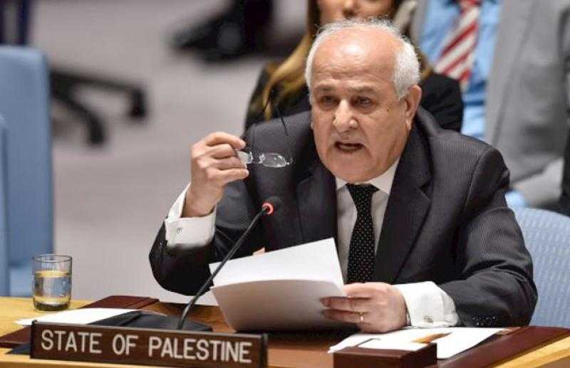 مندوب فلسطين: الأمم المتحدة عليها إنقاذ الفلسطينيين في غزة.. والاحتلال دمر نصف منازل القطاع