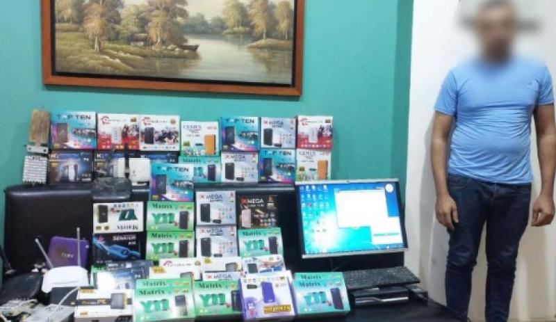 ضبط شخص لقيامه بإنشاء وإدارة محطة بث تليفزيوني لاسلكية بدون ترخيص في المرج