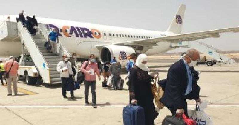 مطار مرسى علم الدولي يستقبل 5 رحلات طيران دولية.. اليوم