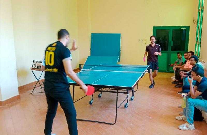 انطلاق فعاليات الدوري الرياضي لكليات جامعة جنوب الوادي بقنا| صور