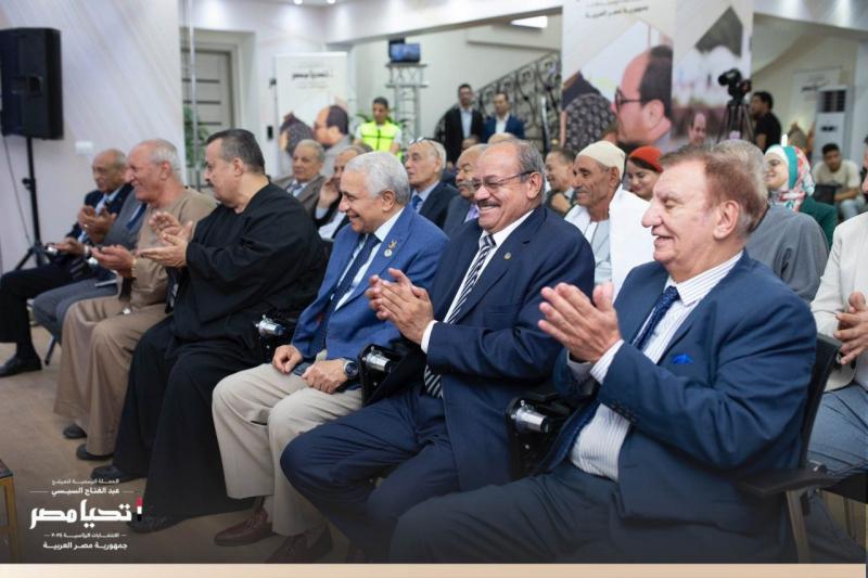 الحملة الرسمية للمرشح الرئاسي عبد الفتاح السيسي تستقبل وفداً من الاتحاد العام للتعاونيات