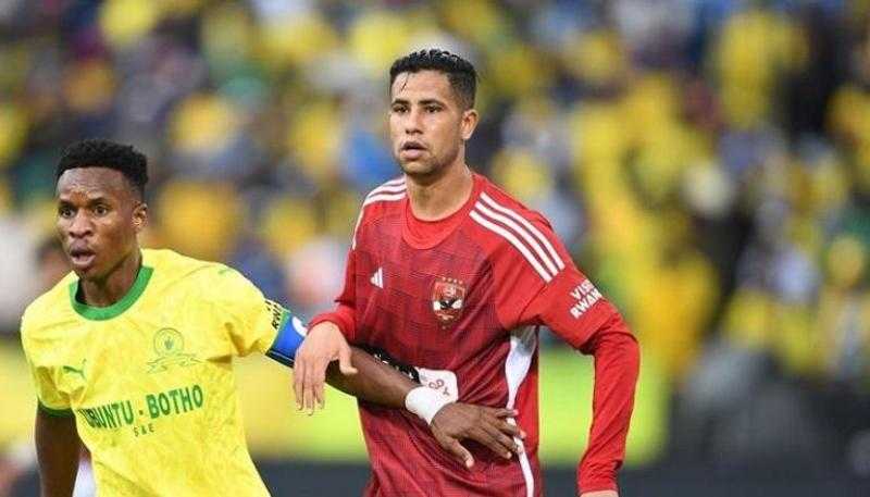 جراحة ناجحة لرضا سليم في الترقوة بعد إصابته في مباراة صن داونز