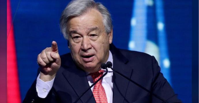 الأمين العام للأمم المتحدة: الوضع الإنساني في قطاع غزة مروع