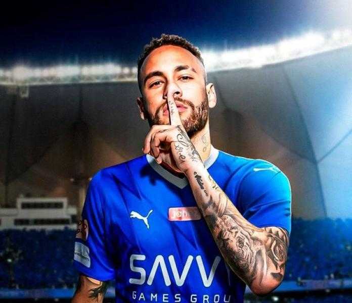 نيمار يعود لصفوف الهلال السعودي بعد عام من الغياب