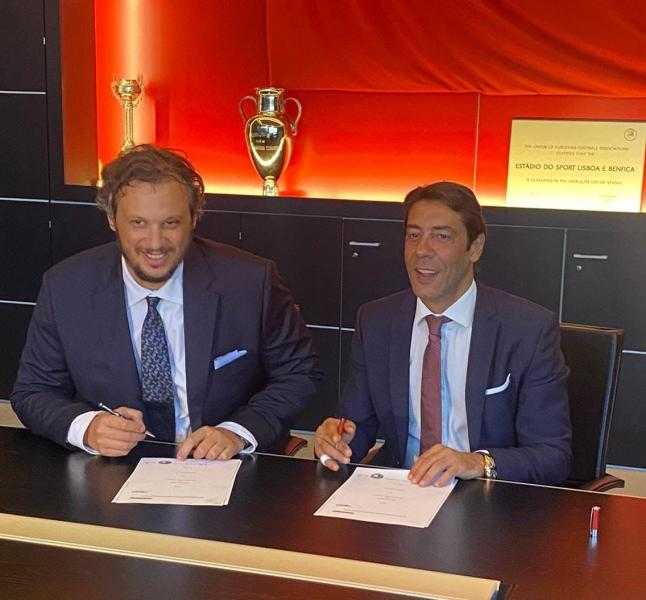 بيراميدز يبرم اتفاقية شراكة مع نادي بنفيكا البرتغالي