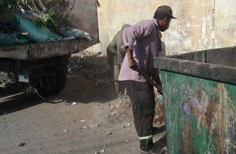 التخلص من 2970 طن قمامة في محافظة الغربية