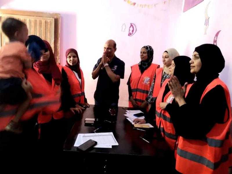قومي البحر الأحمر ينفذ تدريبا للمشاركات في حملة طرق الأبواب”احميها من الختان”