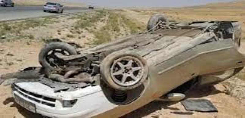 إصابة 3 أشخاص في إنقلاب سيارة بالطريق الصحراوي بأطفيح