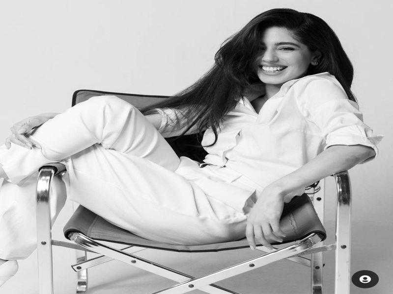 مايان السيد تدعم القضية الفلسطينية بصورة تم تعديلها بالذكاء الاصطناعي