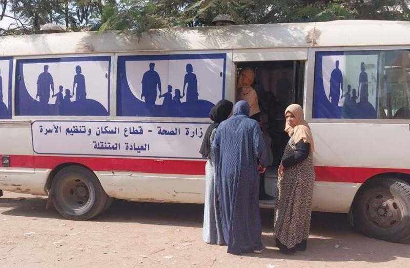 تنظيم قافلة سكانية إلى قرية البستان في محافظة البحيرة