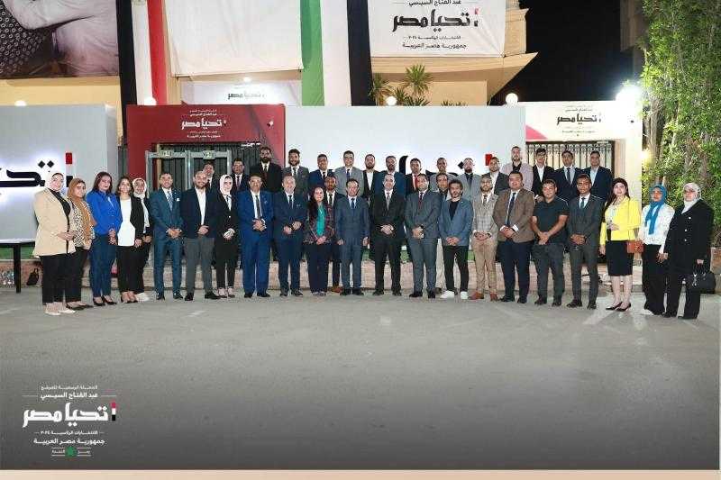 الحملة الرسمية للمرشح الرئاسي عبد الفتاح السيسي تستقبل وفدا من الكيانات الشبابية