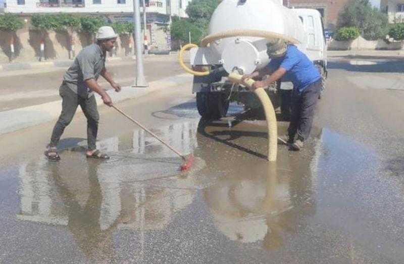 أمطار متوسطة في كفر الشيخ وانخفاض في درجات الحرارة | صور