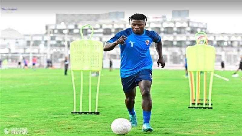 مدرب الزمالك يكشف موقفه من استمرار سامسون أكينولا مع الفريق