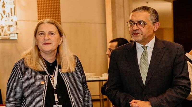 رئيس هيئة الاستثمار ووزيرة الشؤون الاقتصادية بسويسرا يبحثان فرص الاستثمار بمصر