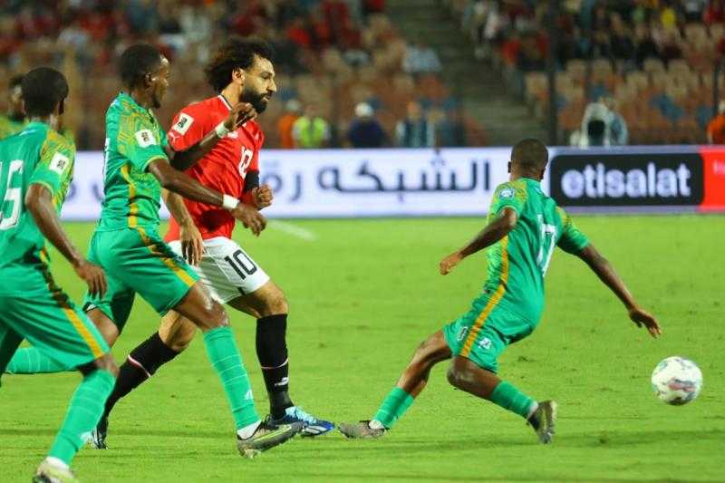 منتخب مصر يكتفي بسداسية في شباك جيبوتي بالجولة الأولي لتصفيات كأس العالم