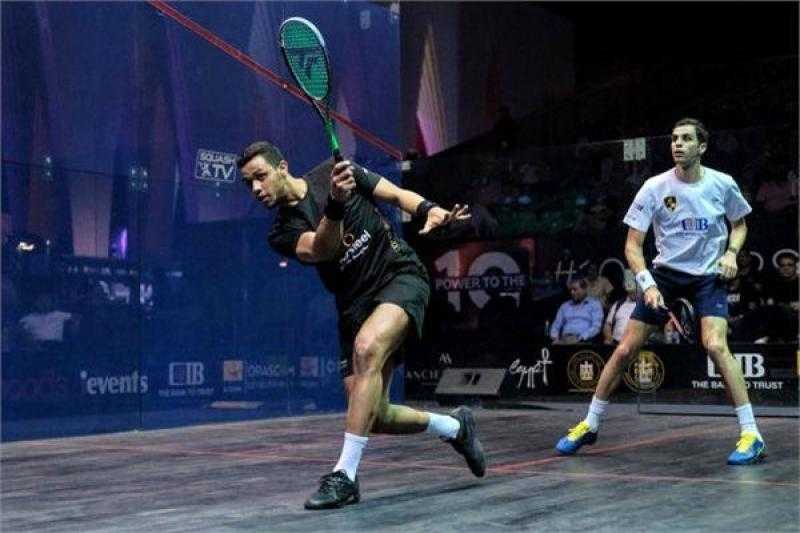 علي فرج ومصطفى عسل يتأهلان إلى نصف نهائي بطولة سنغافورة للاسكواش