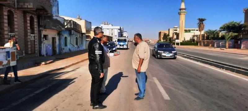 رئيس مدينة رأس غارب يتفقد أعمال إحلال وتجديد الأرصفة بشوارع المدينة |صور