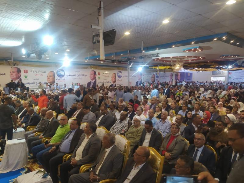ممثلو التحالف الوطني للعمل الأهلي يشاركون في مؤتمر دعم المرشح الرئاسي عبد الفتاح السيسي برأس غارب