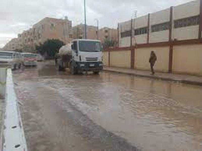تعطيل الدراسة في الأسكندرية ومطروح بسبب سوء الأحوال الجوية