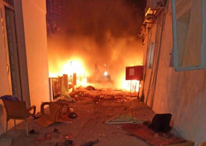 إطلاق نار كثيف بمحيط مستشفى المعمداني في مدينة غزة