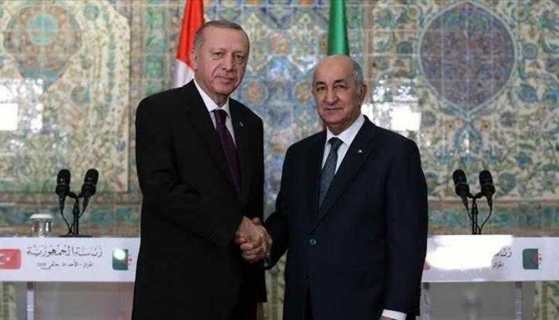 أردوغان يزور الجزائر الثلاثاء وقطاع غزة في صلب المحادثات