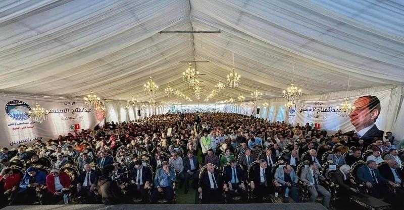 حملة المرشح الرئاسي عبد الفتاح السيسي تستعرض أبرز مؤتمرات الدعم والتأييد لكافة الجهات والكيانات| صور