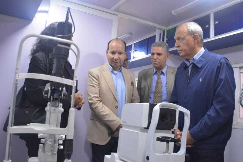 محافظ القليوبية يدشن قافلة «راعي مصر للتنمية» الطبية