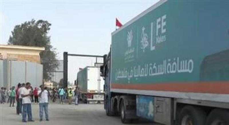 الصليب الأحمر: احتياجات غزة للمساعدات غير محدودة.. والهدنة بادرة أمل