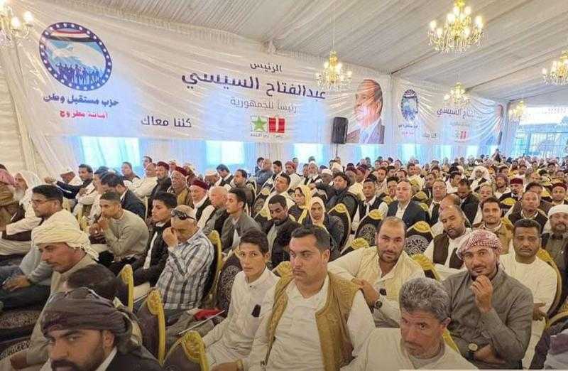 حملة المرشح عبدالفتاح السيسي تستعرض أبرز فعاليات الجهات الداعمة| صور