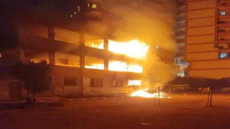 السيطرة على حريق ورشة لتصنيع الأحذية بالدقهلية