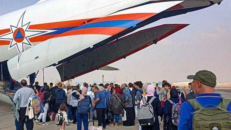 روسيا تعلن تسيير ثاني رحلة خلال يومين لإجلاء مواطنيها من غزة