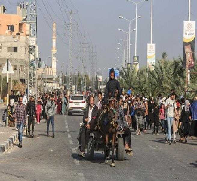 الاحتلال يبلغ سكان غزة بـ3 محاذير بعد العودة المهيبة في أول أيام الهدنة