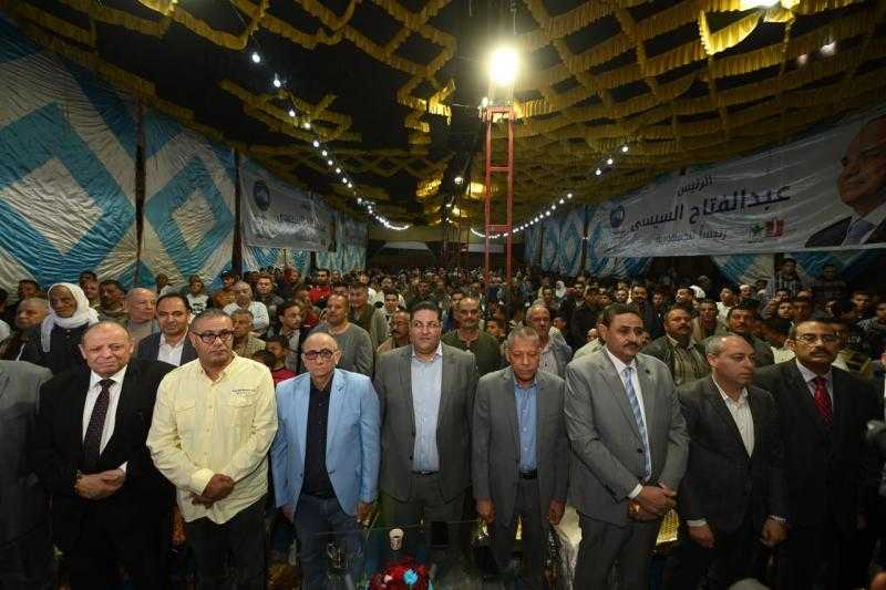 مستقبل وطن ببني سويف ينظم مؤتمرا حاشدا لدعم المرشح عبدالفتاح السيسي.. صور