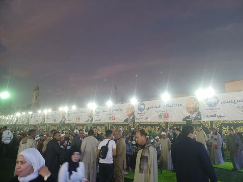 ”مستقبل وطن” بقنا ينظم مؤتمرا حاشدا لدعم الرئيس السيسي
