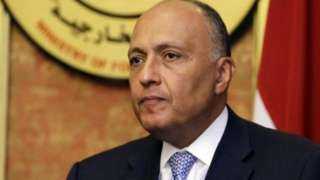 سامح شكري: الوضع الحالي في غزة لا يمكن استمراره ويجب وقف الأعمال القتالية