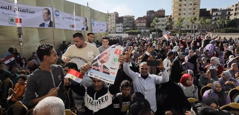 مؤتمر حاشد لحزب مستقبل وطن بكفرالشيخ في مدينة دسوق لدعم المرشح الرئاسي عبدالفتاح السيسي