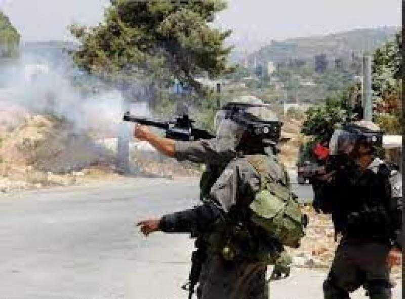 استشهاد فلسطيني برصاص الاحتلال الإسرائيلي جنوبي نابلس