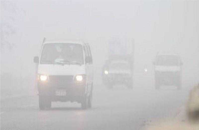 شبورة كثيفة تغطي سماء بورسعيد اليوم الاثنين