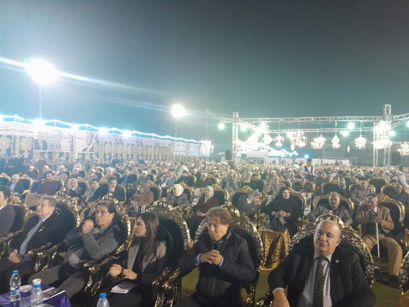 حزب المؤتمر يُنظم مؤتمرًا جماهيريًا حاشدًا لدعم المرشح الرئاسي عبد الفتاح السيسي بالشرقية