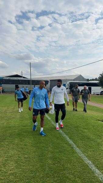 بيراميدز يخوض ثالث تدريباته في بريتوريا استعدادا لمباراة صن داونز