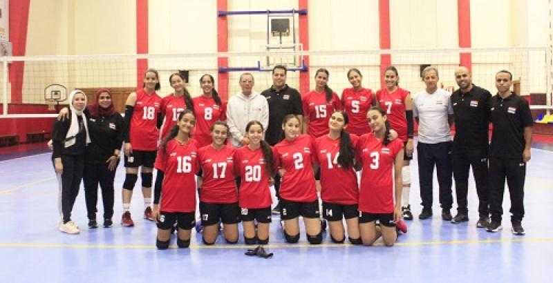 اليوم .. منتخب ناشئات الطائرة يواجه نيجيريا في نهائي بطولة إفريقيا