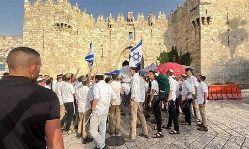 مسيرة استفزازية للمستوطنين الإسرائيليين بالقدس المحتلة
