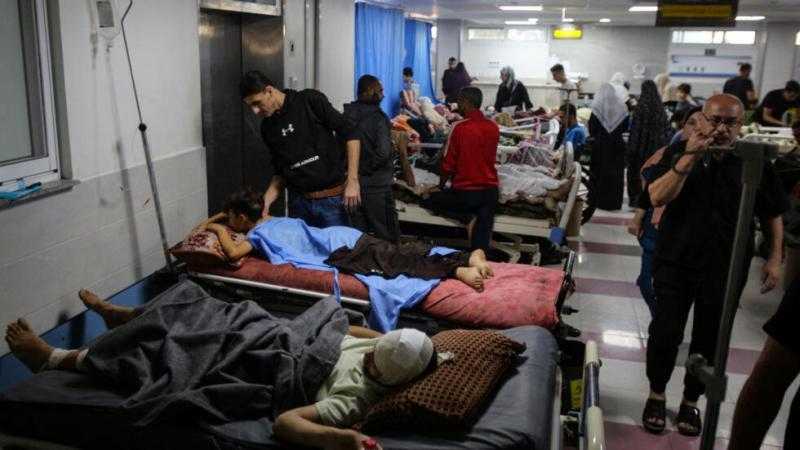 الهلال الأحمر الفلسطيني: نستقبل يوميا نحو 200 حالة من المصابين في قطاع غزة