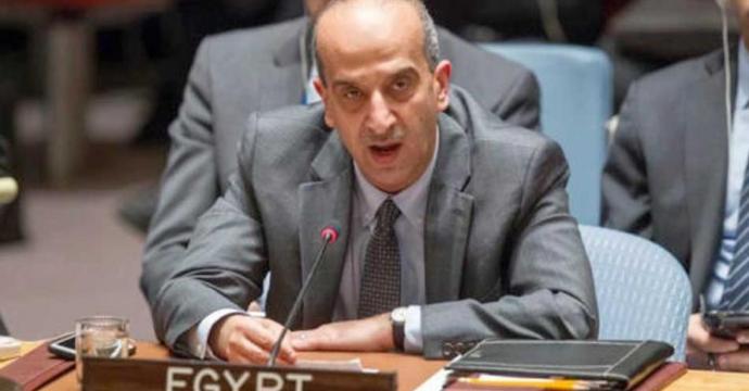 مندوب مصر بالأمم المتحدة: مجلس الأمن عجز عن أداء واجبه بوقف إطلاق النار بغزة