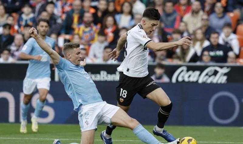 خيتافي ينتزع فوزا صعبا على بلنسية في الدوري الإسباني