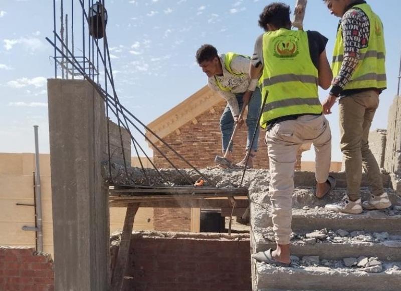 وقف تعديات ومخالفات بناء في مركز كفرالزيات بالغربية