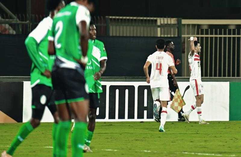 الزمالك يفوز على ساجرادا الأنجولي في الكونفدرالية بهدف نظيف