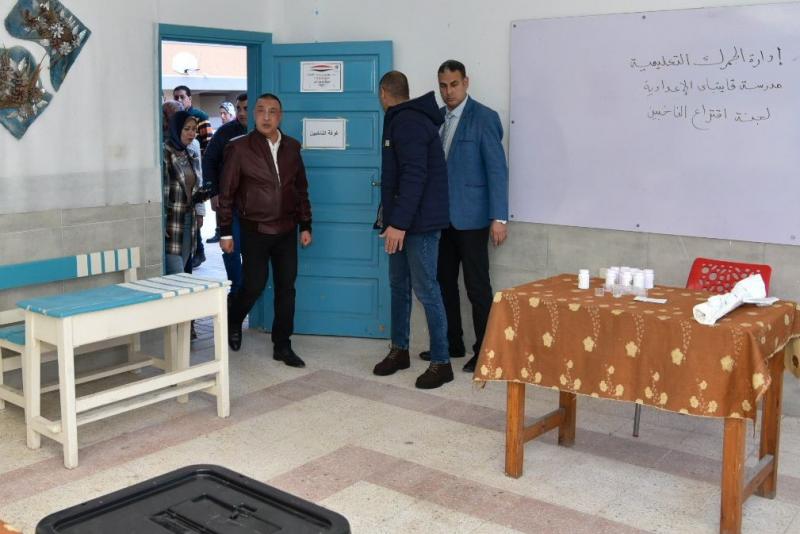 محافظ الإسكندرية يتفقد اللجان للوقوف على جاهزيتها لاستقبال الانتخابات الرئاسية