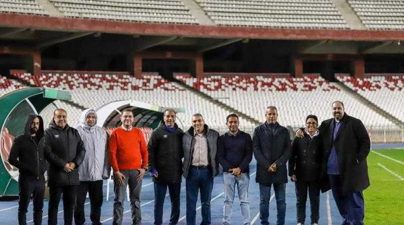وفد من سفارة مصر بالجزائر يشهد مران مودرن فيوتشر