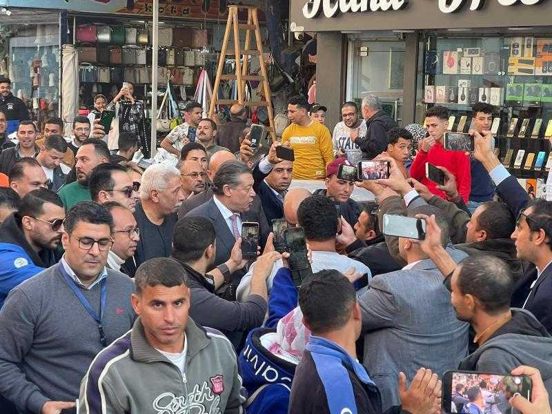 المرشح الرئاسي حازم عمر يتفقد عددا من اللجان الانتخابية بكفر الشيخ